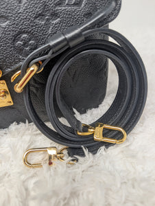 LOUIS VUITTON BLACK EMPREINTE METIS POCHETTE