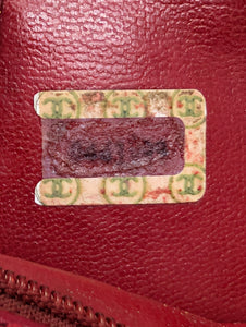 CHANEL RED SMALL VINTAGE FLAP