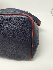 LOUIS VUITTON NEONOE MM, MARINE ROUGE EMPREINTE