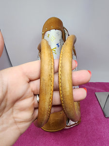 LOUIS VUITTON WHITE MULTICOLOR BEVERLY GM