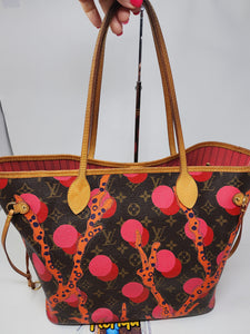 LOUIS VUITTON LIMITED EDITION RAMAGES NEVERFULL MM
