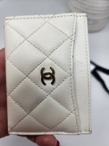 CHANEL CAVIAR CARD CASE