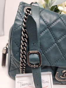 CHANEL TEAL FLAP