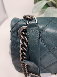 CHANEL TEAL FLAP