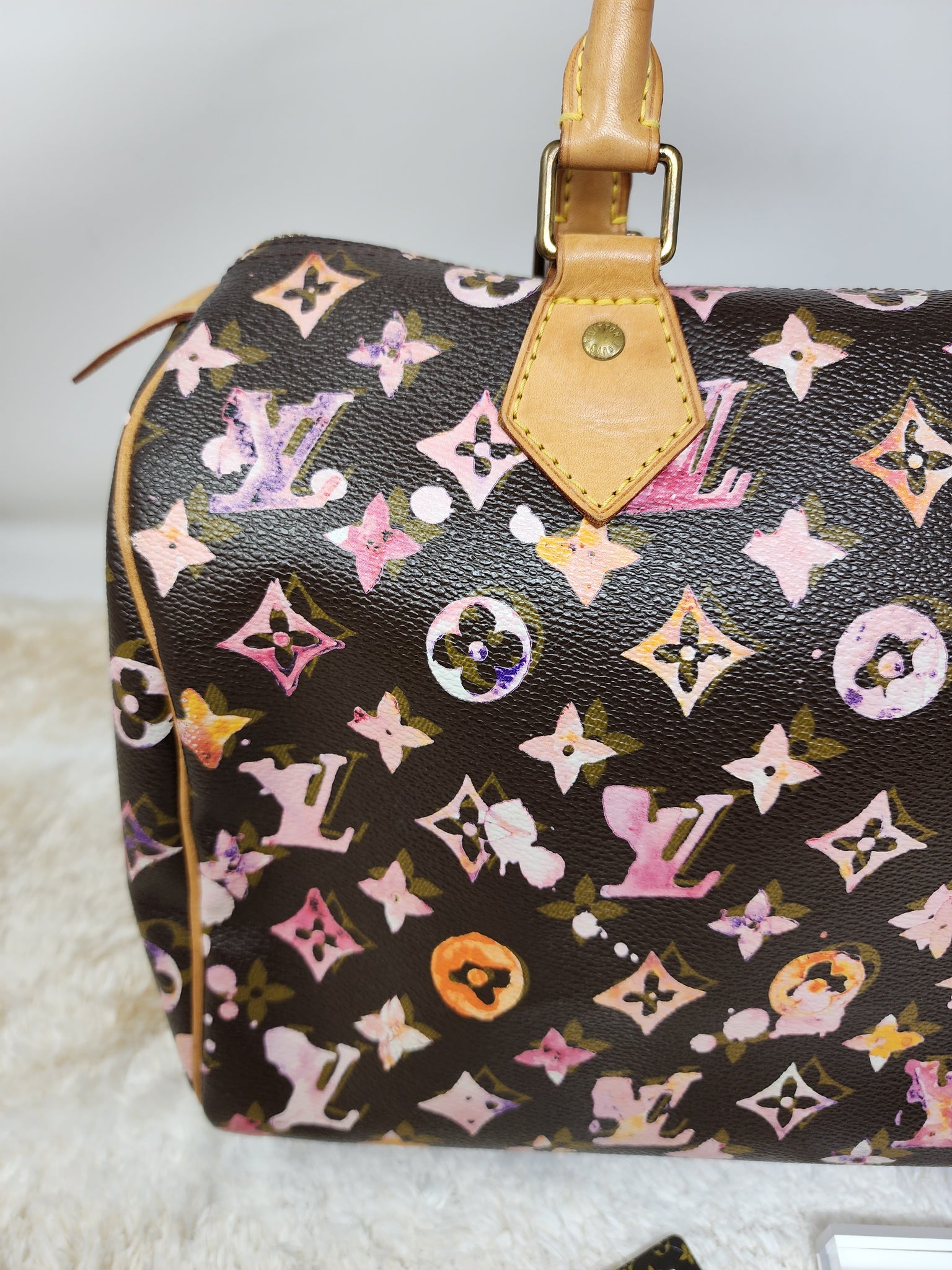 Louis vuitton aquarelle online speedy 30