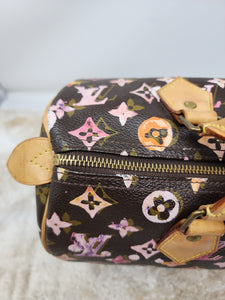 LOUIS VUITTON LIMITED EDITION WATERCOLOR SPEEDY 30