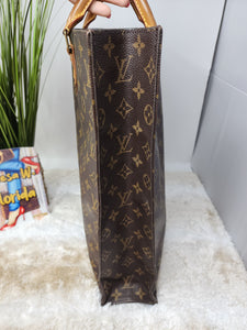 Louis Vuitton Sac Plat Handbag Tote Bag Monogram