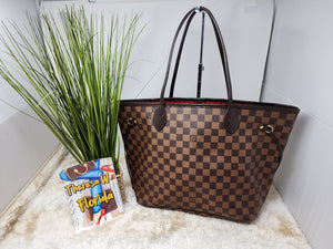 Louis Vuitton, Bags, Louis Vuitton Neverfull Mm In Cherry