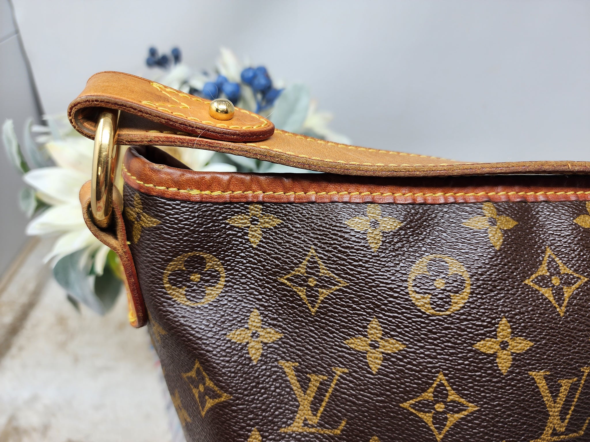 Louis Vuitton Delightful Handbag Monogram Canvas MM - ShopStyle