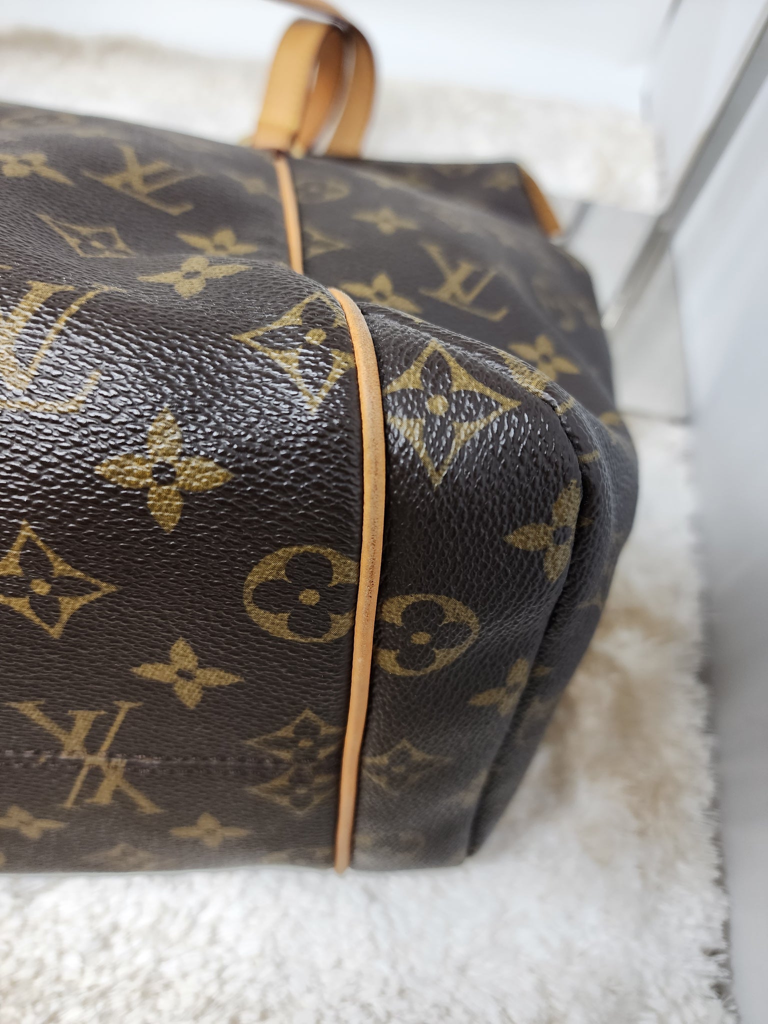 Authentic Louis Vuitton Monogram Babylone Shoulder Tote Bag M51102