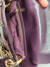 CHRISTIAN DIOR LADY DIOR SMALL CANNAGE with CHARMS CROSSBODY STRAP