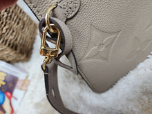 LOUIS VUITTON EMPREINTE NEVERFULL MM WITH POUCH, TURTLEDOVE