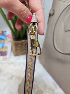 LOUIS VUITTON EMPREINTE NEVERFULL MM WITH POUCH, TURTLEDOVE