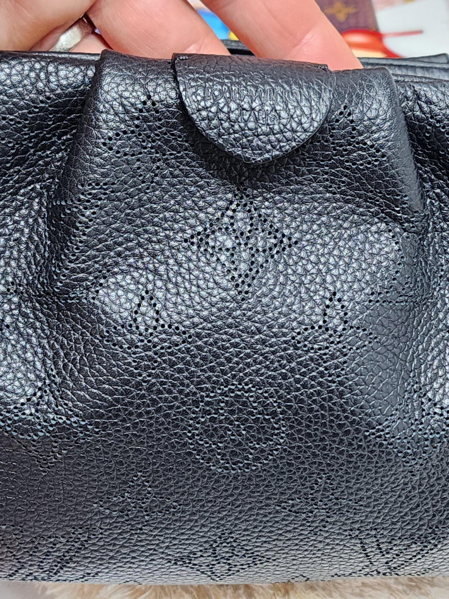Louis Vuitton Scala Mini Pouch Black at Jill's Consignment