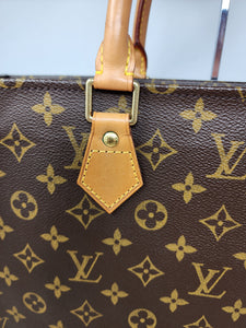 LOUIS VUITTON MONOGRAM SAC PLAT