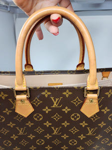 LOUIS VUITTON MONOGRAM SAC PLAT