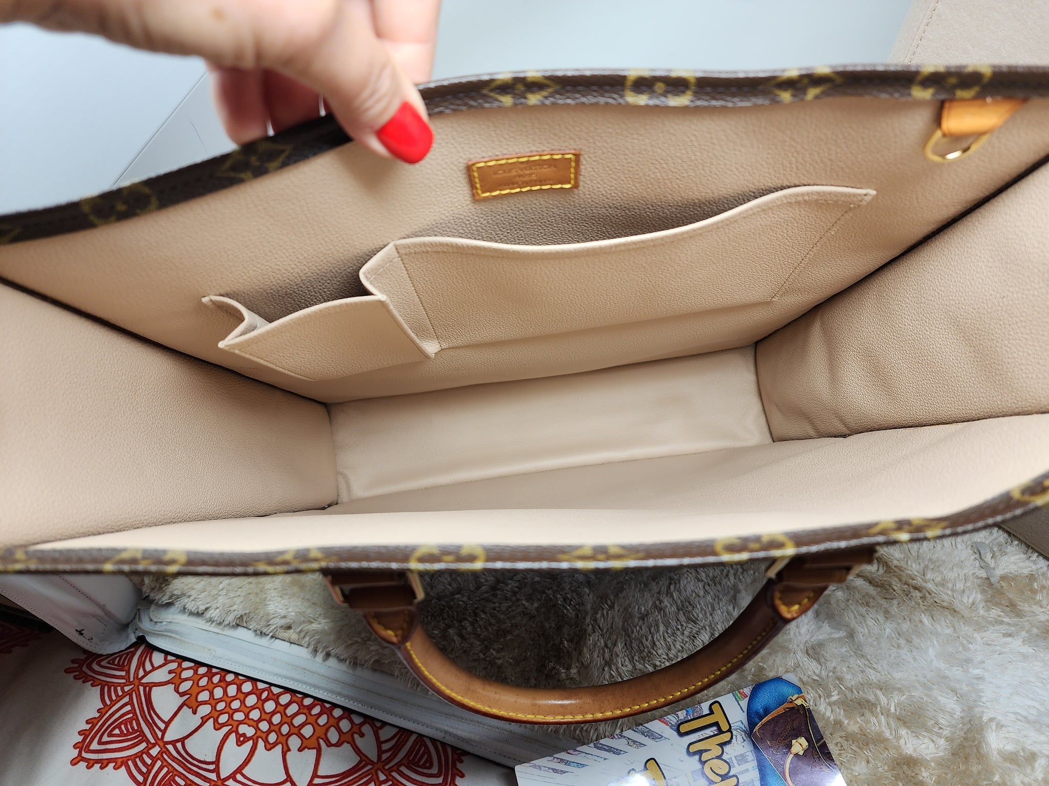 Louis Vuitton Sac Plat Bag Organizer Bag
