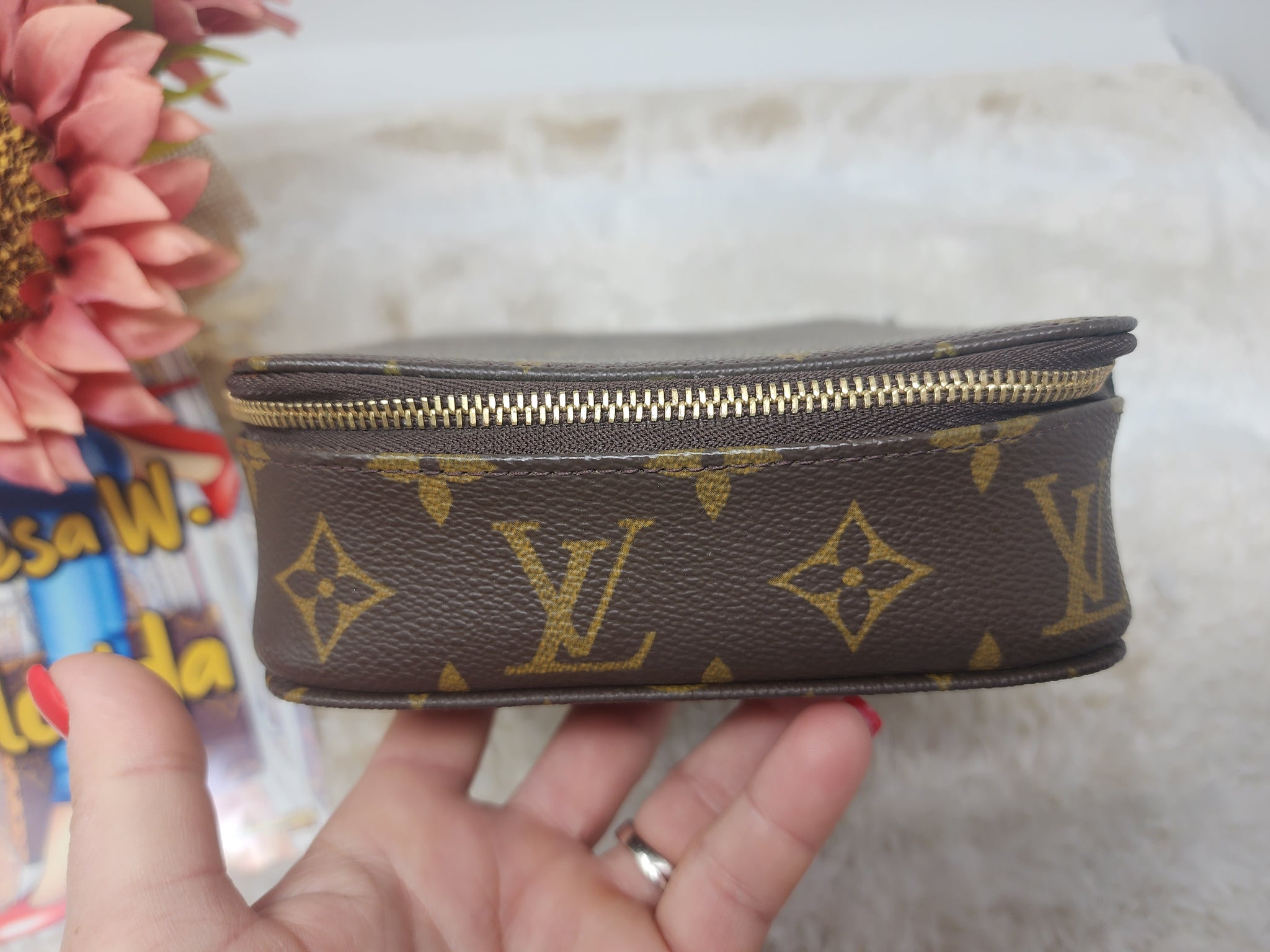 LOUIS VUITTON Monogram Canvas Monte Carlo GM Jewelry Case