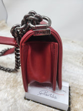 CHANEL SMALL CHEVRON BOY FLAP