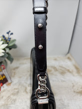CHANEL LARGE BOY BAG BLACK PATENT