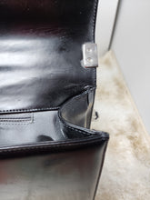 CHANEL LARGE BOY BAG BLACK PATENT