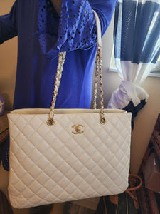 CHANEL CAVIAR CLASSIC LARGE SHOPPING TOTE