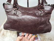 BALENCIAGA CHOCOLATE SAC & MIRROR BAG