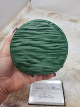 LOUIS VUITTON EPI GREEN JEWELRY CASE