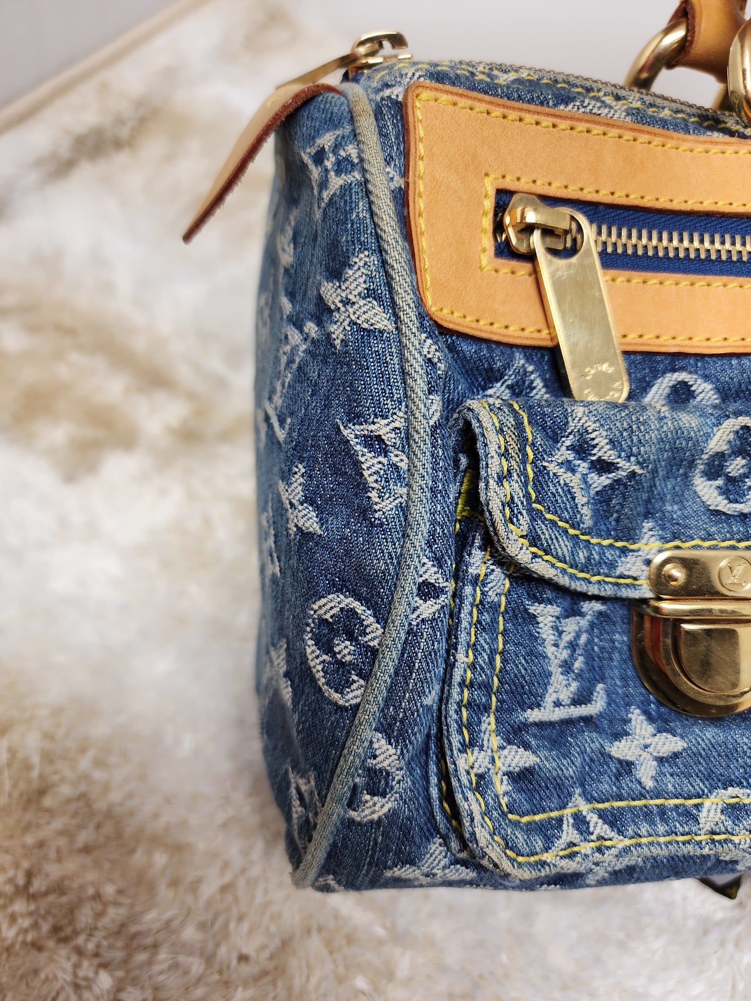 LOUIS VUITTON NEO DENIM SPEEDY 30 – Shore Chic