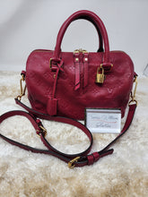 LOUIS VUITTON EMPREINTE SPEEDY 25 BANDOLIERE- JAIPUR PINK