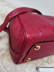 LOUIS VUITTON EMPREINTE SPEEDY 25 BANDOLIERE- JAIPUR PINK