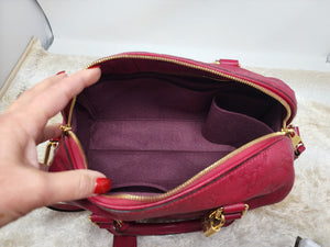 LOUIS VUITTON EMPREINTE SPEEDY 25 BANDOLIERE- JAIPUR PINK