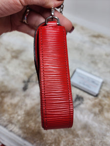 LOUIS VUITTON RED EPI FELICIE