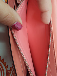 LOUIS VUITTON LOUISE WALLET - POPPY PINK