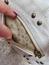 LOUIS VUITTON LIMITED IVORY RIVETING HANDBAG