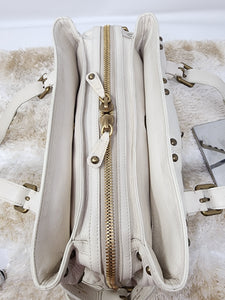 LOUIS VUITTON LIMITED IVORY RIVETING HANDBAG