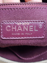 CHANEL Striated Quilted Coated Canvas Rue Cambon Tote Bag