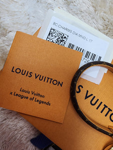 LOUIS VUITTON LEAGUE OF LEGENDS BRACELET, NEW IN BOX, SIZE 17