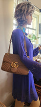 GUCCI MARMONT MEDIUM FLAP BAG - DUNE ROSE