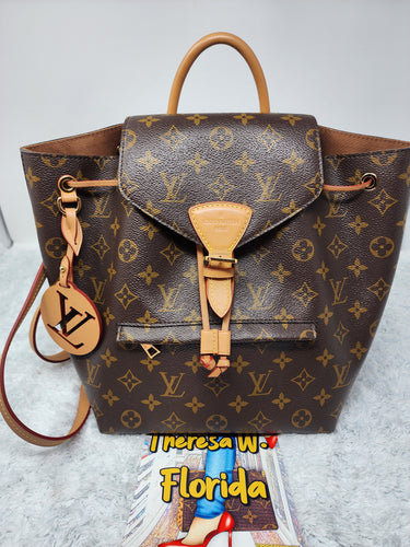 LOUIS VUITTON MONTSOURIS PM BACKPACK