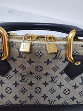 LOUIS VUITTON MINI LIN BLUE LONG ALMA