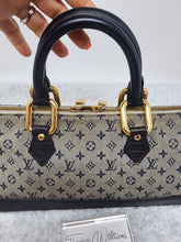 LOUIS VUITTON MINI LIN BLUE LONG ALMA