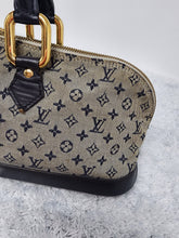 LOUIS VUITTON MINI LIN BLUE LONG ALMA