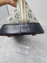 LOUIS VUITTON MINI LIN BLUE LONG ALMA