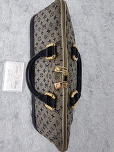 LOUIS VUITTON MINI LIN BLUE LONG ALMA