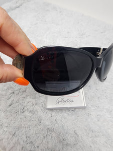 LOUIS VUITTON BLACK URSULA SUNGLASSES