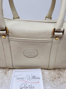 GUCCI IVORY SATCHEL