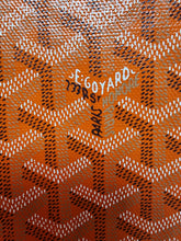 GOYARD ST LOUIS PM TOTE & POUCH - ORANGE