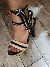 LOUIS VUITTON STRAPPY SANDALS, SIZE 40