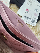 CHANEL PINK CAVIAR CARD HOLDER